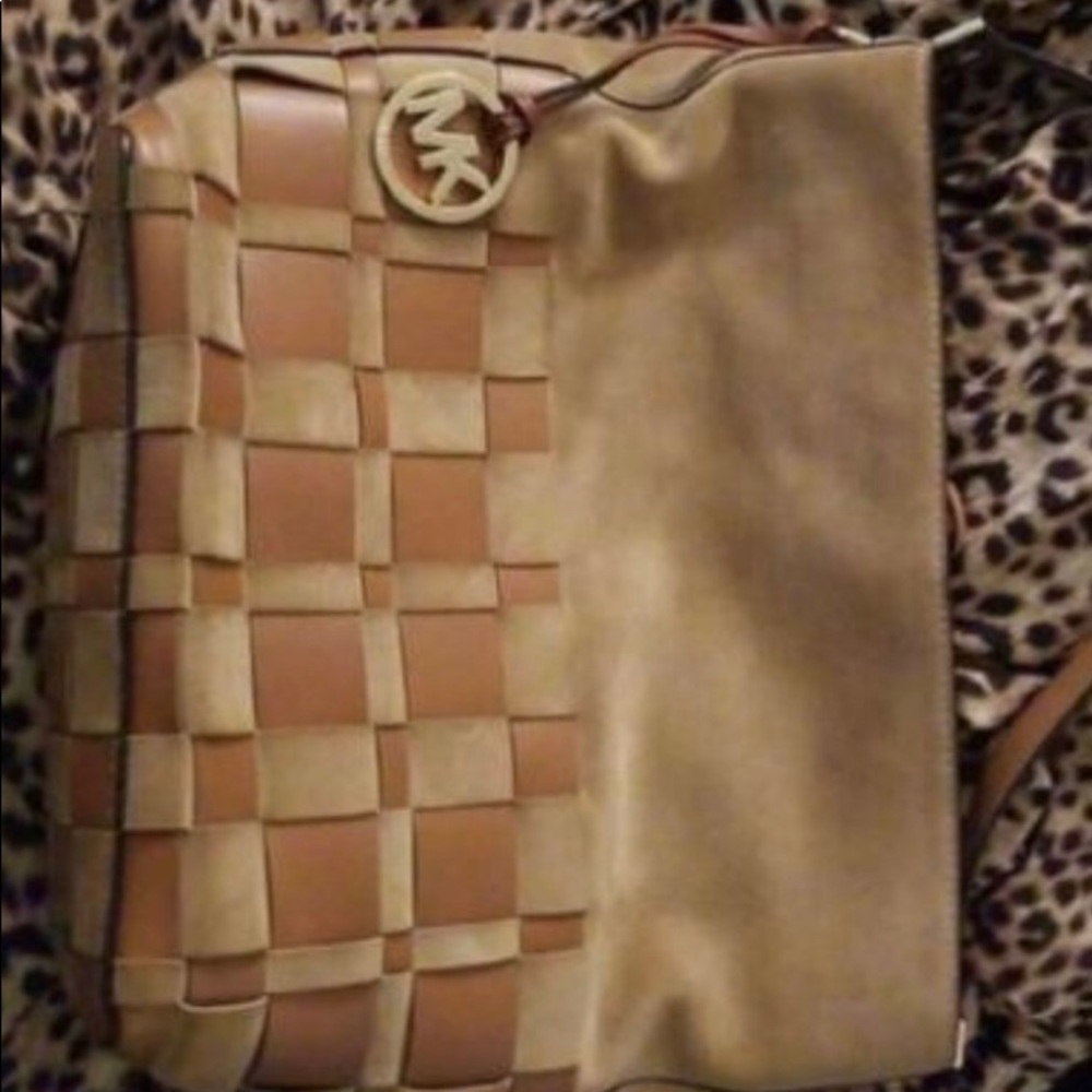 Michael Kors suede purse